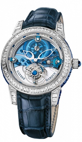 Ulysse Nardin 799-99BAG Complications Royal Blue Tourbillon Replica watch